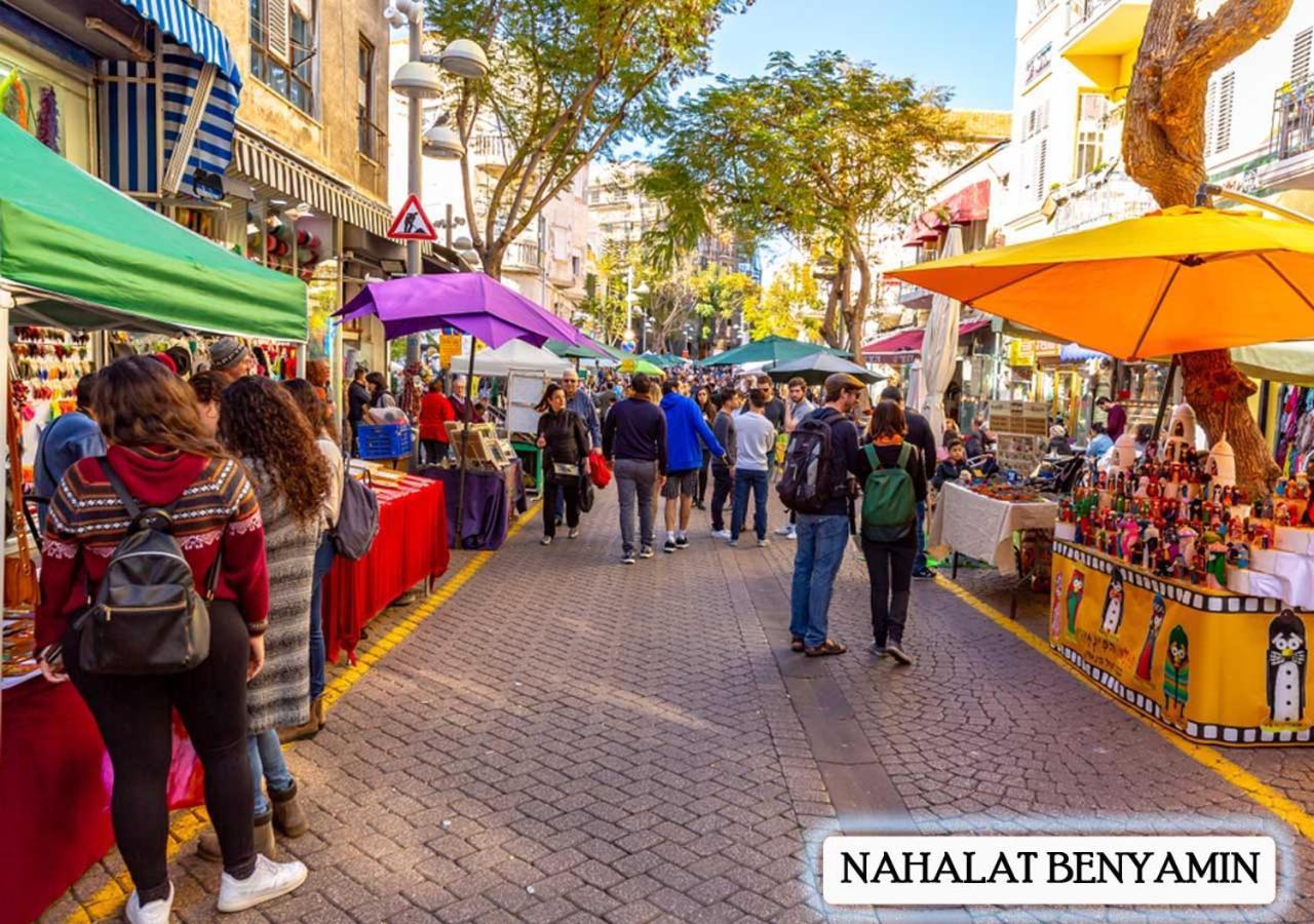 Tel-Aviv Center, Near The Beach, Terrace, 2 People Dış mekan fotoğraf