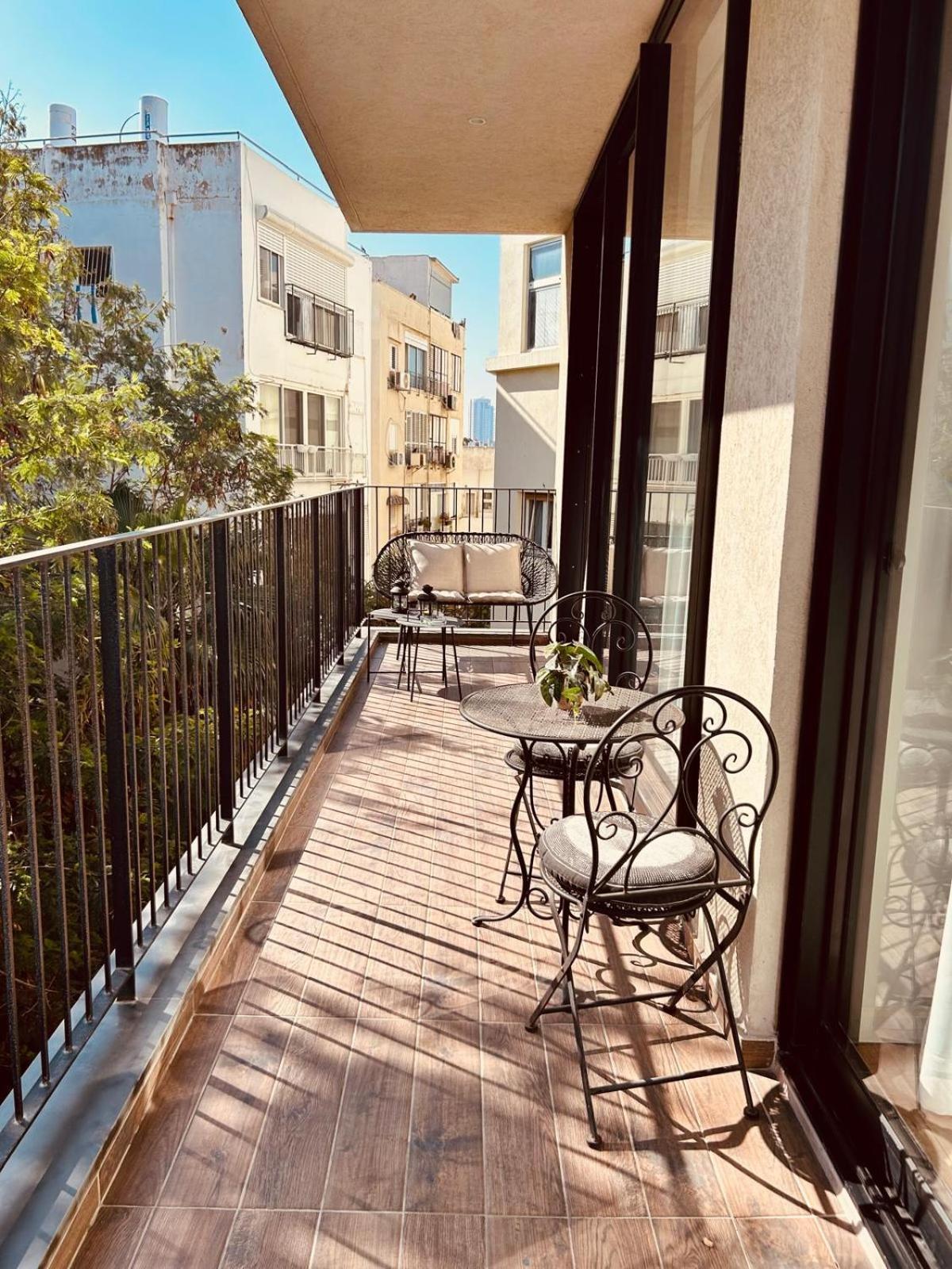 Tel-Aviv Center, Near The Beach, Terrace, 2 People Dış mekan fotoğraf